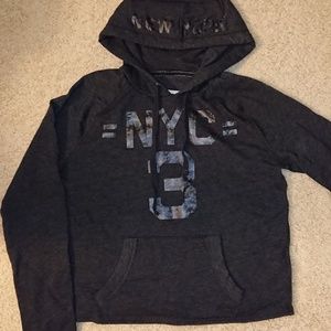 Aeropostale NYC Crop Hoodie